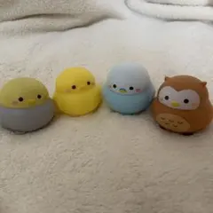 鳥のスクイーズ 4 鳴き笛 未使用 フィギュア