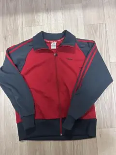 adidas トラックジャケット 赤