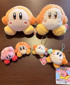 星のカービィ ワドルディ ぬいぐるみ＆マスコットキーホルダーおまとめセット