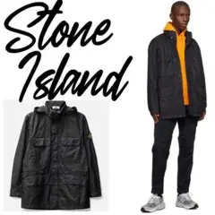 【定価14.7万】STONE ISLAND フィールドジャケット ブラック Sのサムネイル