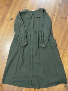 ロングワンピース　セーラー襟　SM2（サマンサ モスモス）