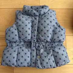 baby GAP 花柄ダウンベスト