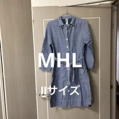MHL シャツワンピース　　Mサイズ