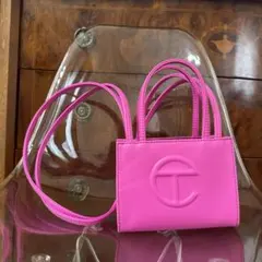 Telfar ピンク ショルダーバッグ 正規品
