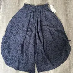 新品タグ付き☆Rac 楽　柄イージーワイドパンツ