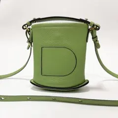 極美品　デルヴォー　ショルダーバッグ　ミニ　パン　トイ　Dロゴ　バケットのサムネイル