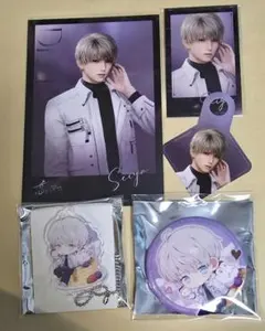 恋と深空　スイパラ　セイヤ　グッズセット　アクスタ　缶バッジ　恋与深空