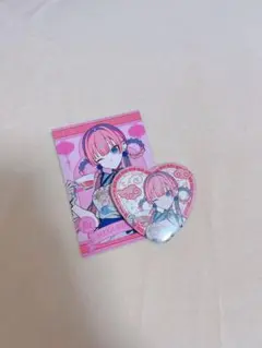 初音ミク ピアプロ ツリービレッジ ツリビレ ハート缶バッジ 巡音ルカ