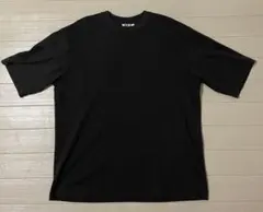 【最終値下げ】エアリズムコットンオーバーサイズT　ボーダー　ダークブラウン　XL