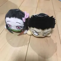 鬼滅の刃 エクストラ寝そべりキーチェーンマスコットvol.2 2種セット