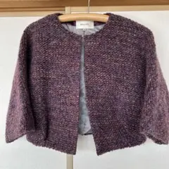 BALLSEY ノーカラージャケット パープル系