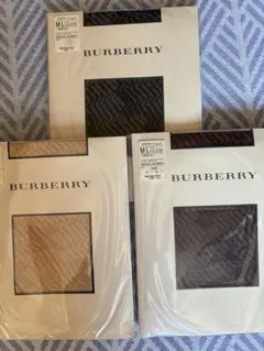 BURBERRY ストッキング MLサイズ 3色セット