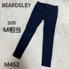 BEARDSLEY ビアズリー スキニーデニム ストレッチ ネイビー M452のサムネイル