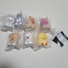 スキズ　SKZOOライトマスコット ガチャ　7体セット　セミコンプ　コンプリート