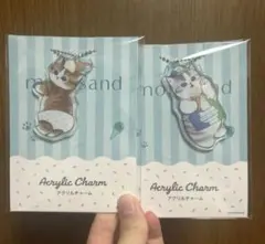 Family Mart モフサンド　アクリルチャーム　2種セット
