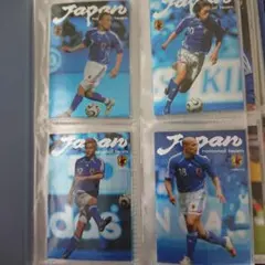 サッカー日本代表チップス2006年版
