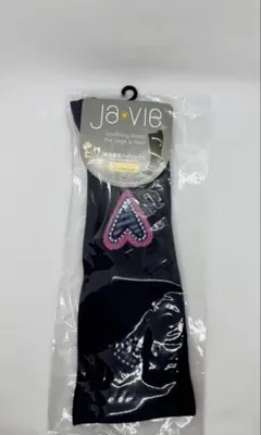 ジャヴィ綿混着圧ハイソックス　抗菌防臭