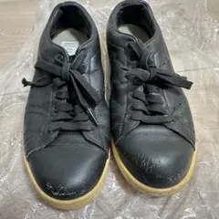 アディダス HYKE コラボスニーカーブラックレザー 24.5 スタンスミス