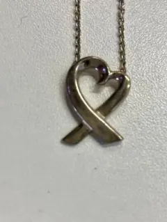 TIFFANY ラビングハート ネックレス 925