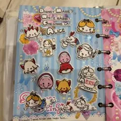 不思議の国のアリス　ぷっくりシール