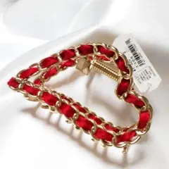 バンスクリップ★ヘアクリップ ヘアアクセサリー ハート型 No.e668