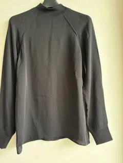 theoryブラック シルク混 長袖トップス S