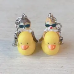 ディズニー スイスイサマー 2022 チップ デール イヤリング あひる