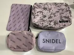 雑誌付録　SNIDEL ポーチ 4点セットのサムネイル