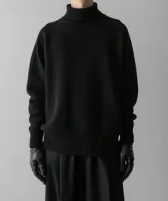 stein(シュタイン)ブラック ニットセーター Sサイズのサムネイル