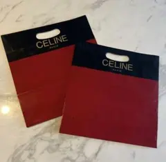 CELINE セリーヌ ショップ袋 2枚セットのサムネイル
