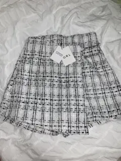 GRL チェック柄 フレアスカート S