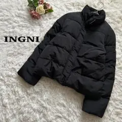【INGNI】イング　ダウンジャケット　ブラック