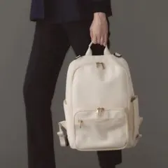 emiriawiz Elegant Backpack ホワイトゴールド金具 - メルカリ
