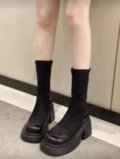 SHEIN 厚底 ブーツ