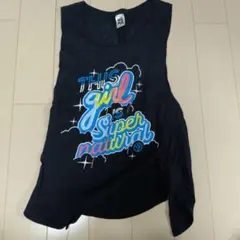 ZUMBA グラフィックタンクトップ ブラック