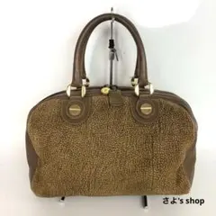 BORBONESE ボルボネーゼ ハンドバッグ ブラウン レディース ブランド