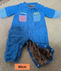 80cm　カバーオール　ロンパース　アウター