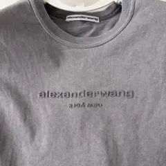 alexanderwang グレー 半袖Tシャツ