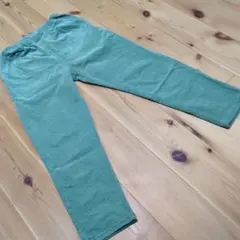 MARKEYSコールテンタックロングパンツ　ライトグリーン　サイズ140