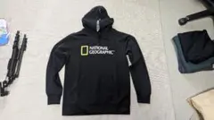 National Geographic ブラックパーカー Lサイズ
