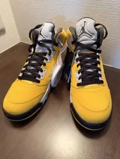 復刻版　エア ジョーダン 5 レトロ イエロー　TOKYO 23 T23