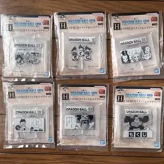 一番くじ　ドラゴンボール　40周年　H賞　6種類　もくじ