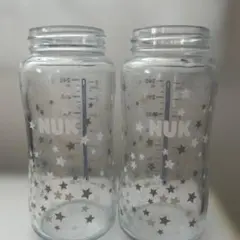 NUK 星柄哺乳瓶 240mL 2本セット
