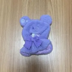 ディズニーストア シークレットポンチョ 雪だるま(紫)