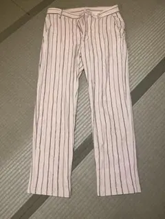 ZARA ストライプスラックス