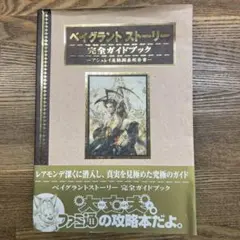 ベイグラントストーリー 完全ガイドブック 攻略本 初版 PS ハガキ 