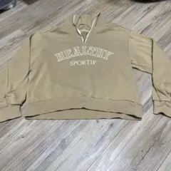 グラフィックスウェットハーフジッププルオーバー　GU