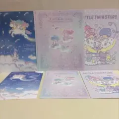 サンリオ リトルツインスターズ レターセット　キキララ　①