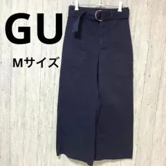 GU ジーユー⭐️ワイドパンツ⭐️ベルト付き⭐️