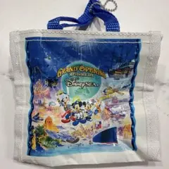 TDS25周年ディズニー★カプセルトイ★ミニショッピングバッグ・グランドオープン